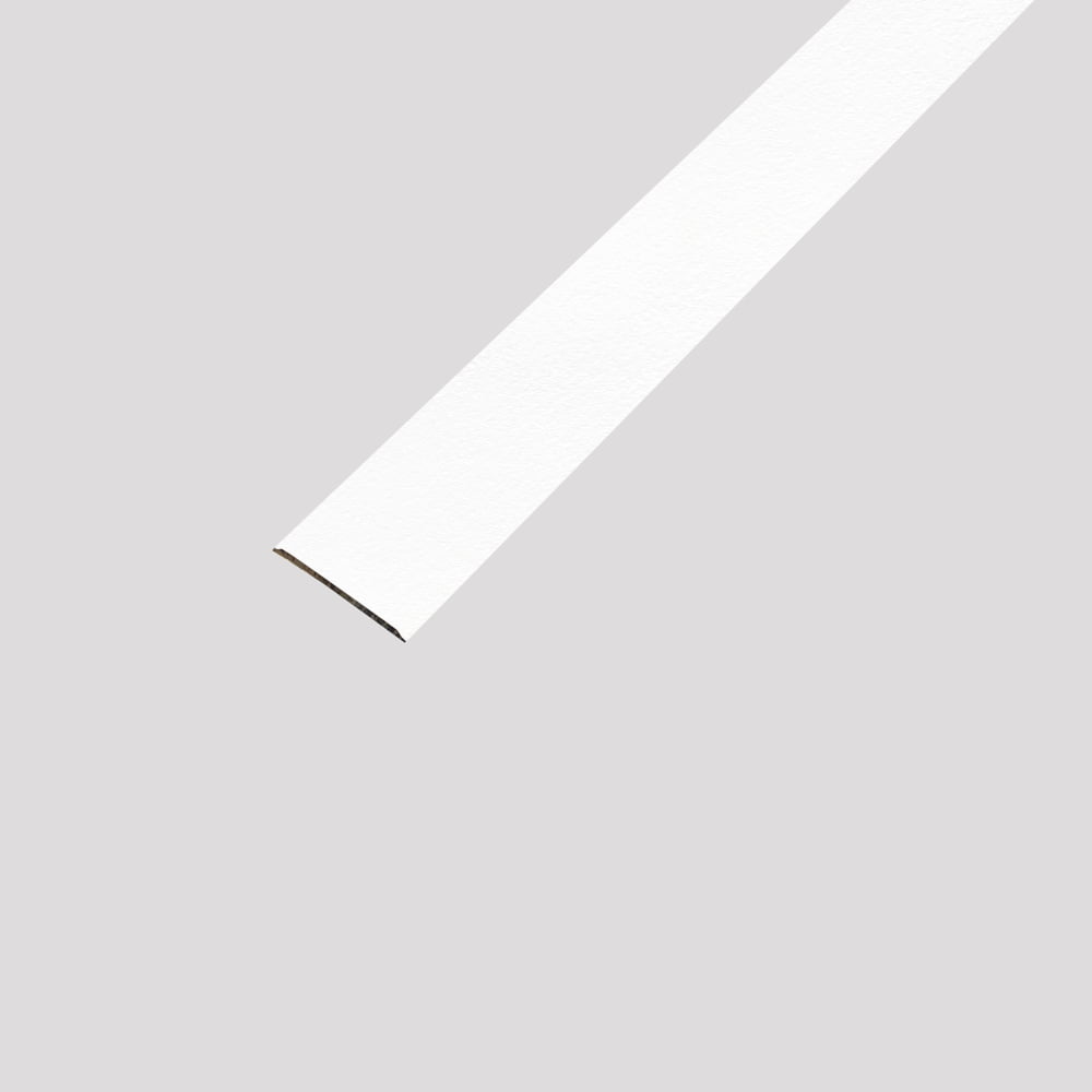 Cover Profile White 2mmx25mmx2.4mtr