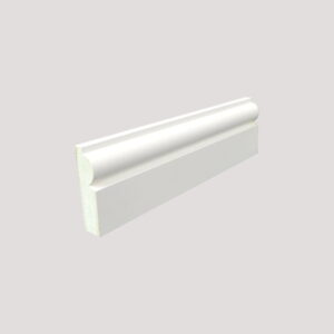 White Architrave MDF 64mmx2.4mtr (B005)